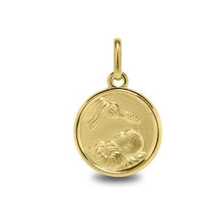 Médaille Baptême | Carat et Moi
