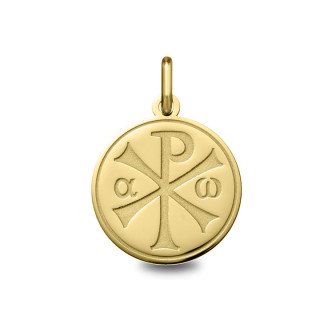 Médaille Chrisme pour fille et garçon | Carat et Moi