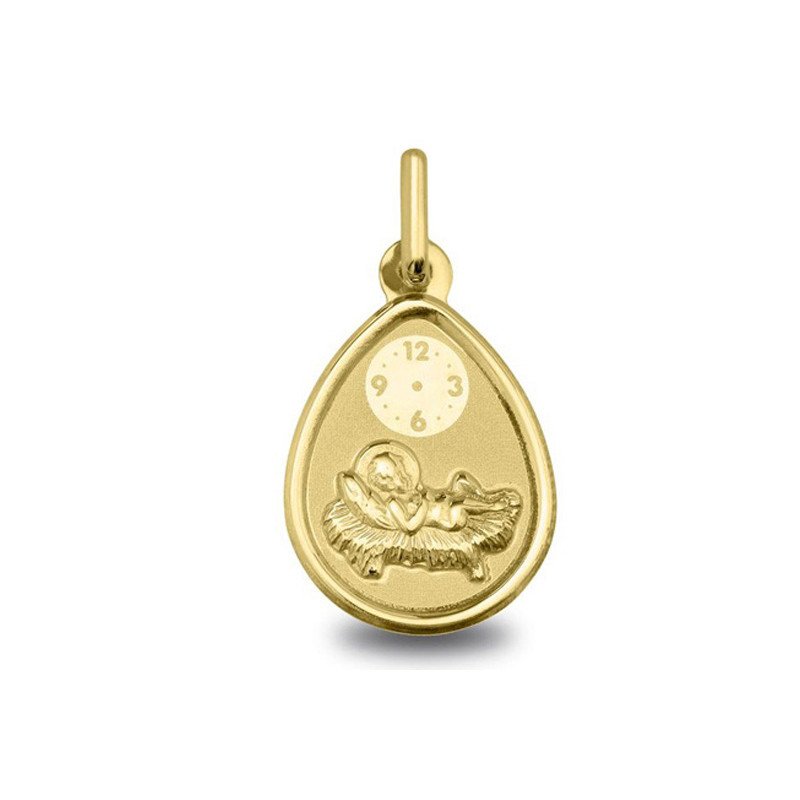Médaille Enfant Jésus, cadeau de communion | Carat et Moi