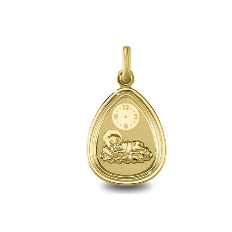 Médaille Enfant Jésus pour bébé | Carat et Moi