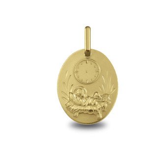 Médaille Enfant Jésus à graver | Carat et Moi