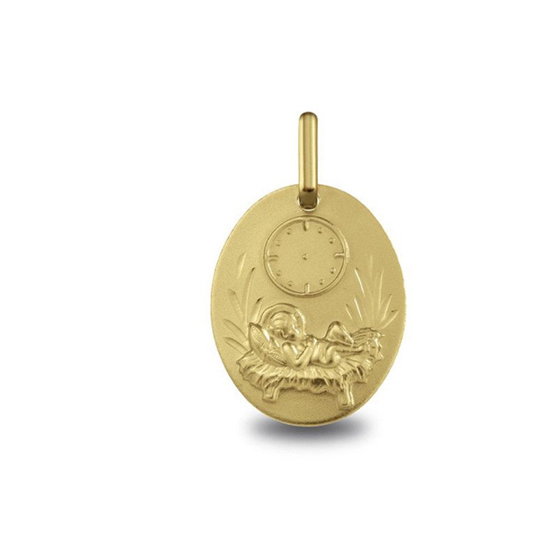 Médaille Enfant Jésus à graver | Carat et Moi