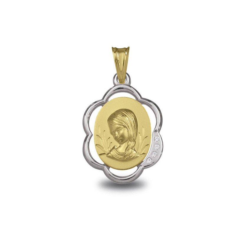 Médaille Marie en or | Carat et Moi