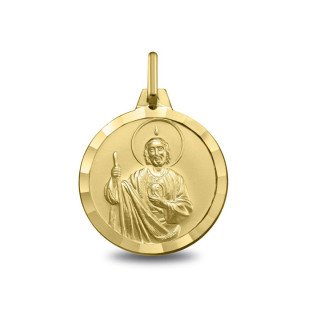Médaille Scapulaire St Judas Thaddee | Carat et Moi