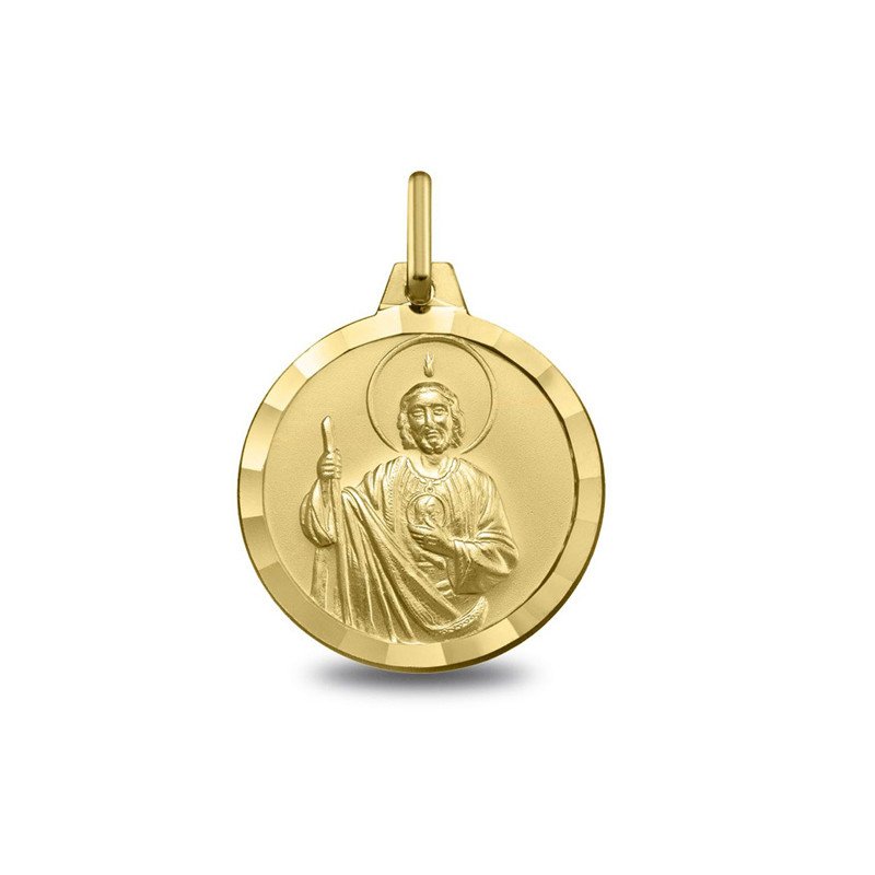 Médaille Scapulaire St Judas Thaddee | Carat et Moi