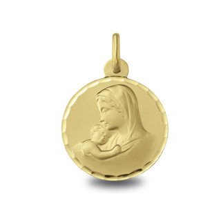 Médaille de baptême : Médaille Vierge | Carat et Moi