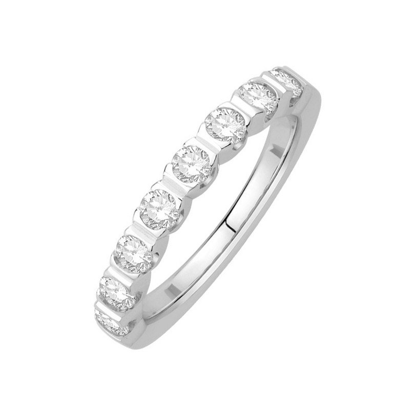 Alliance diamants Bramma demi tour | Carat et Moi