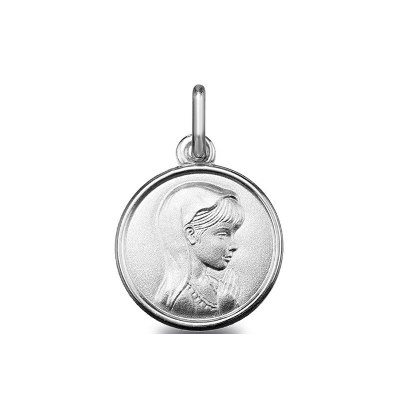 Médaille Vierge jeune pour fille et garçon | Carat et Moi