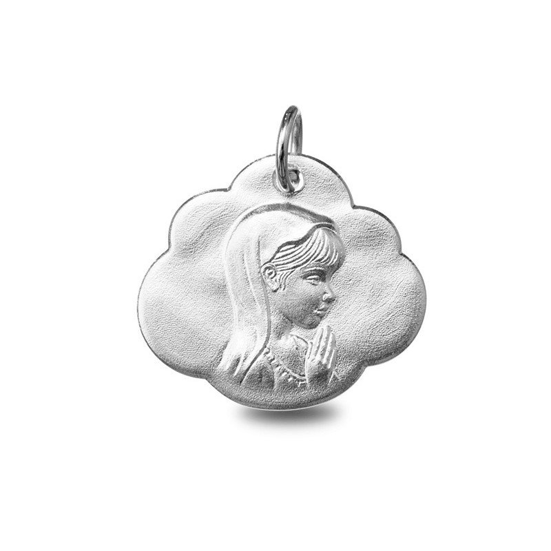 Médaille Vierge jeune, cadeau de naissance | Carat et Moi