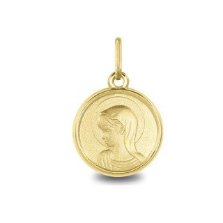 Médaille Vierge jeune personnalisable | Carat et Moi
