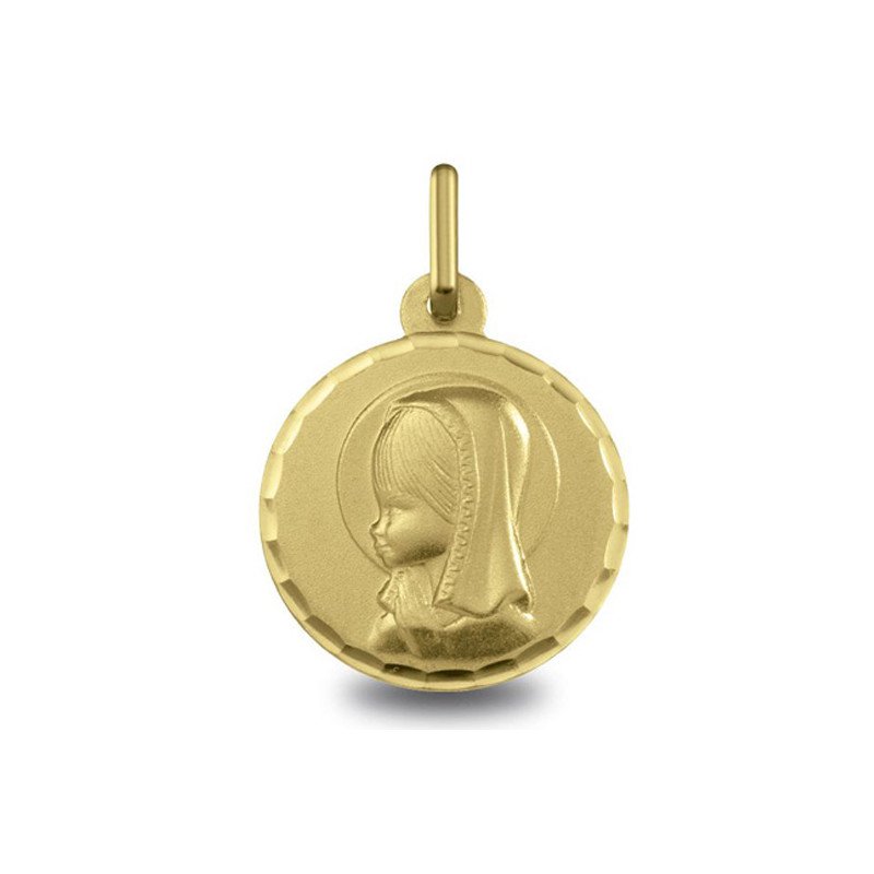 Médaille Vierge à graver | Carat et Moi