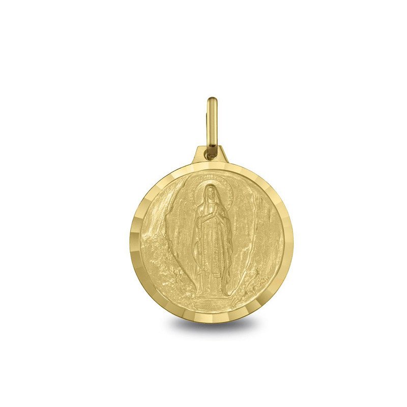 Médaille Vierge Lourdes | Carat et Moi