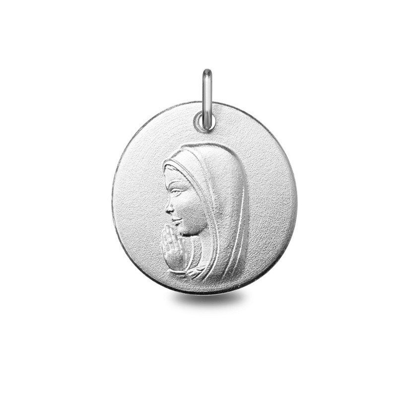 Médaille Vierge Marie, cadeau de communion | Carat et Moi