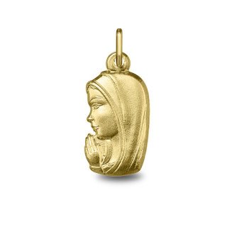 Médaille Vierge Marie, cadeau de naissance | Carat et Moi