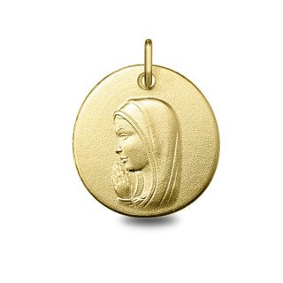 Médaille Vierge Marie personnalisable | Carat et Moi