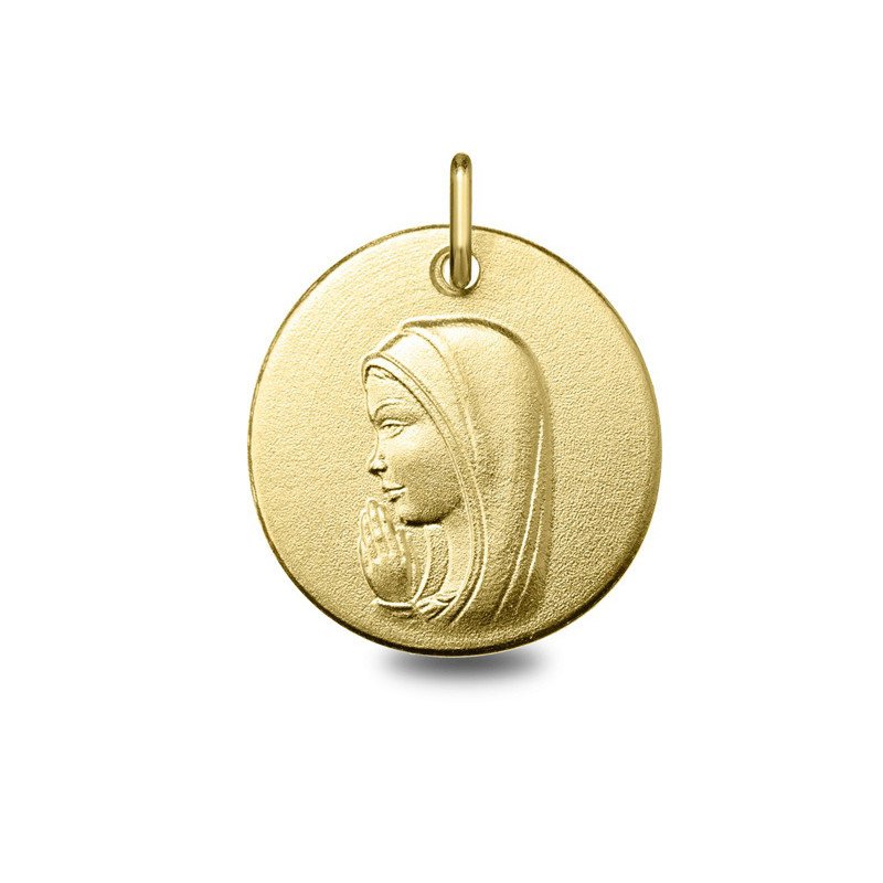 Médaille Vierge Marie personnalisable | Carat et Moi