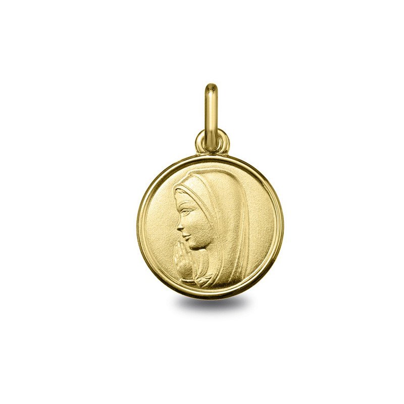 Médaille religieuse Médaille Vierge Marie | Carat et Moi