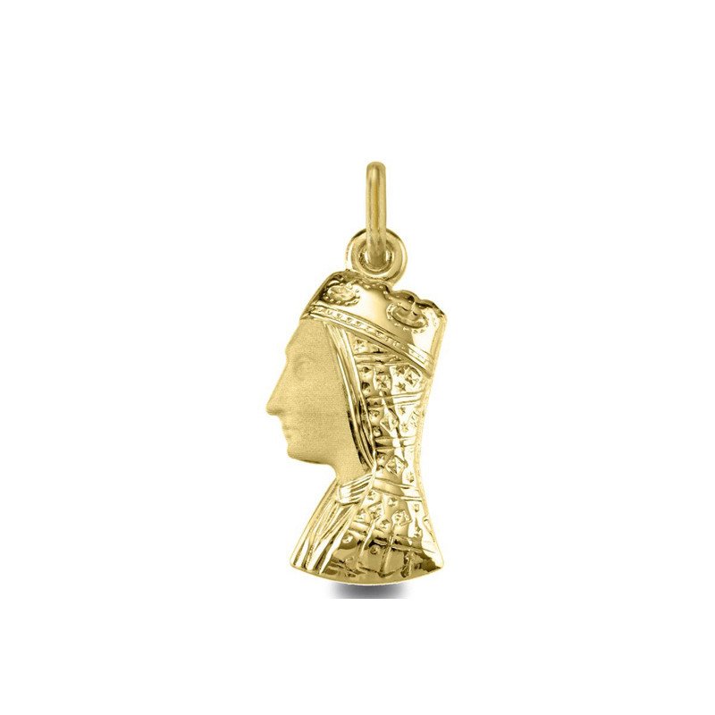 Médaille Vierge Marie pour bébé réf. 1380221 | Carat et Moi