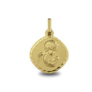 Médaille Ange Priant pour bébé | Carat et Moi