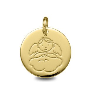 Médaille Ange Jeune Garçon en or | Carat et Moi