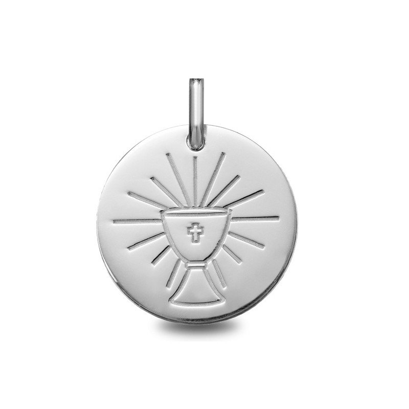 Médaille de baptême : Médaille Calice | Carat et Moi
