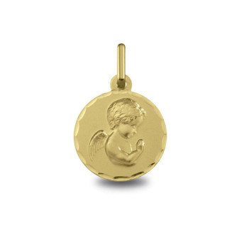 Médaille Ange Priant pour fille et garçon | Carat et Moi