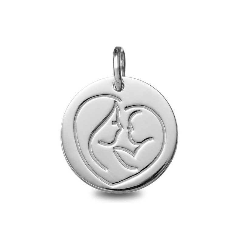 Médaille Vierge à l'Enfant Medaille vierge a lenfant réf. 1B962014 | Carat et Moi