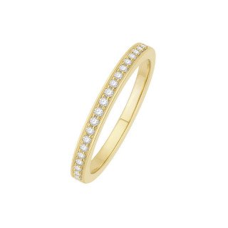 Alliance de mariage Alliance diamants Clarka demi tour | Carat et Moi