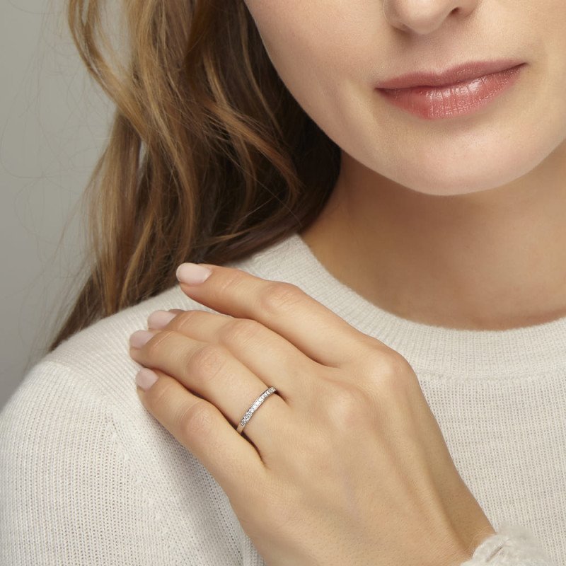 Alliance diamants Dameri demi tour | Carat et Moi