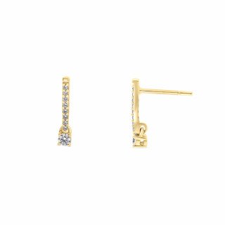 Boucles pendantes Lila | Carat et Moi