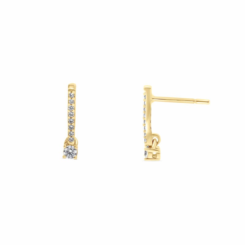 Boucles pendantes Lila | Carat et Moi