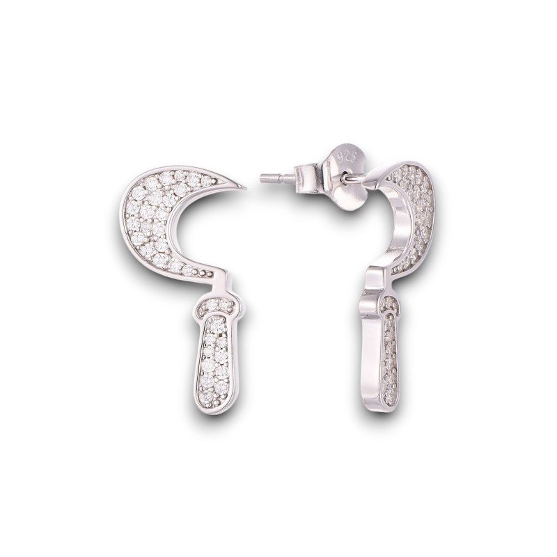 Boucles d'oreilles Serpe Boucles doreilles serpe | Carat et Moi
