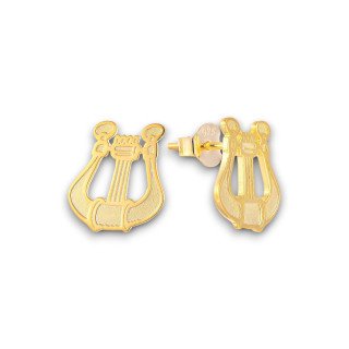 Boucles d'oreilles Lyre Boucles doreilles lyre réf. SE13404B | Carat et Moi