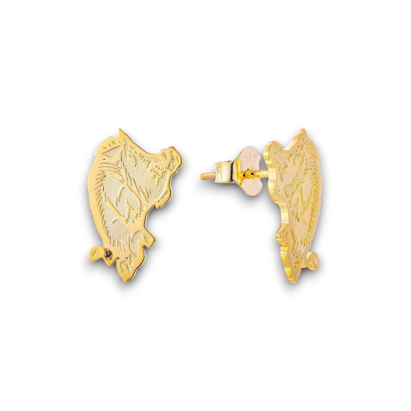 Boucles d'oreilles Sanglier | Carat et Moi