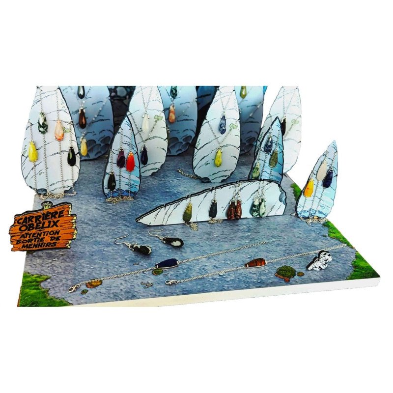 Décoration Astérix Bijoux en or réf. PLVAstérixMENHIR | Carat et Moi