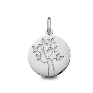 Médaille Arbre de Vie or jaune ou or blanc | Carat et Moi