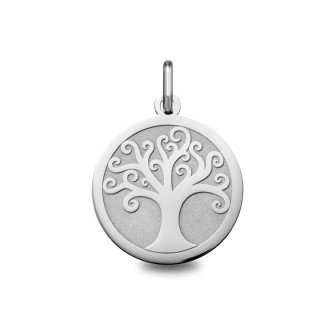Médaille de baptême : Médaille Arbre de Vie réf. 24B8400096 | Carat et Moi