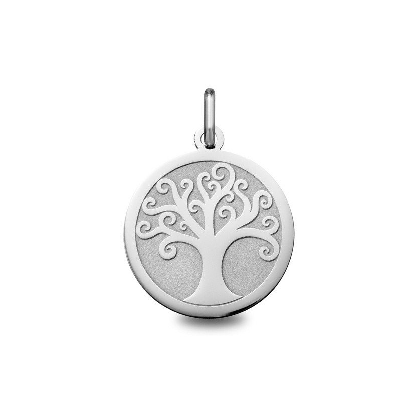 Médaille de baptême : Médaille Arbre de Vie réf. 24B8400096 | Carat et Moi