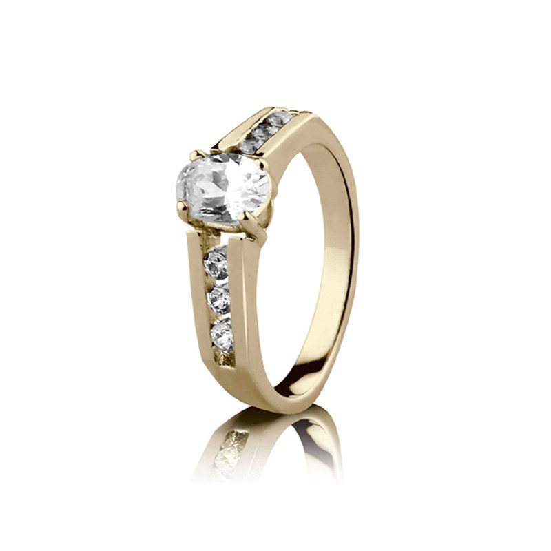 Solitaire Grenelle en or et diamant | Carat et Moi