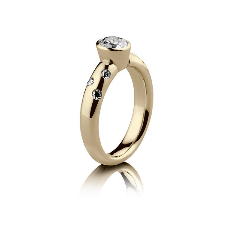 Solitaire Isola en or et diamant | Carat et Moi