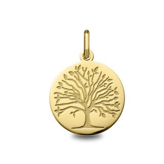 Médaille Arbre de Vie or jaune ou or blanc réf. 248400218 | Carat et Moi