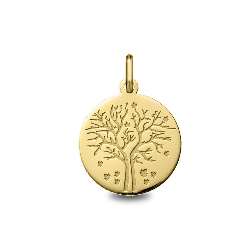Médaille Arbre de Vie personnalisable réf. 248400220 | Carat et Moi