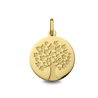 Médaille religieuse Médaille Arbre de Vie réf. 248400221 | Carat et Moi