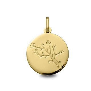 Médaille de baptême : Médaille Arbre de Vie réf. 248400223 | Carat et Moi