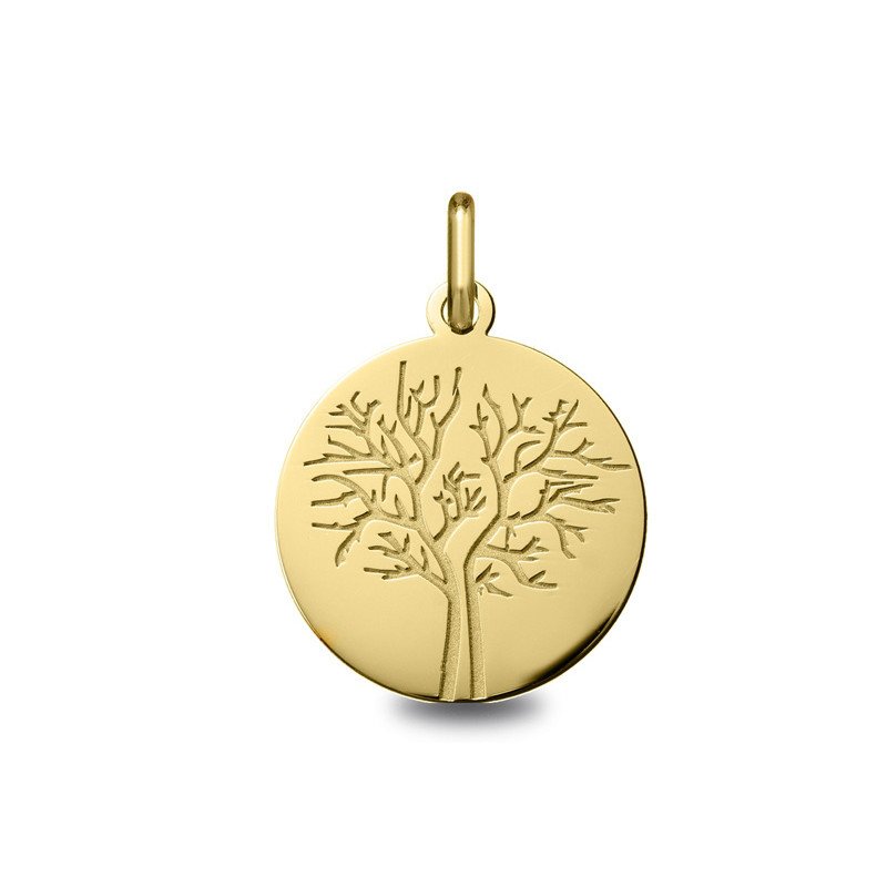 Médaille Arbre de Vie, cadeau de communion réf. 248400224 | Carat et Moi