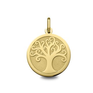 Médaille Arbre de Vie pour fille et garçon réf. 248400096 | Carat et Moi
