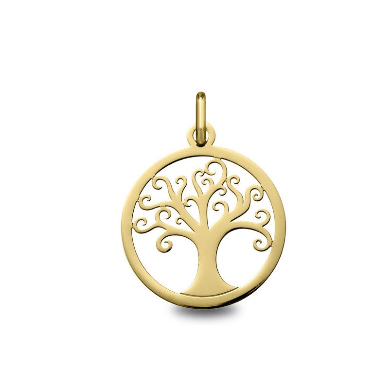 Médaille Arbre de Vie à graver réf. 248400097 | Carat et Moi