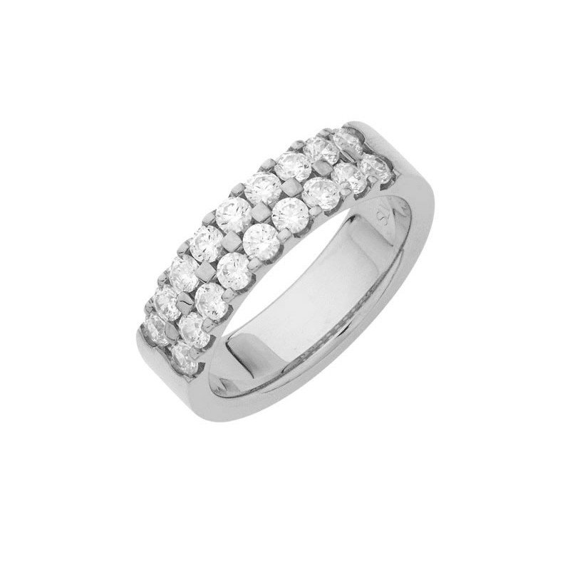Alliance diamants Dearin demi tour | Carat et Moi