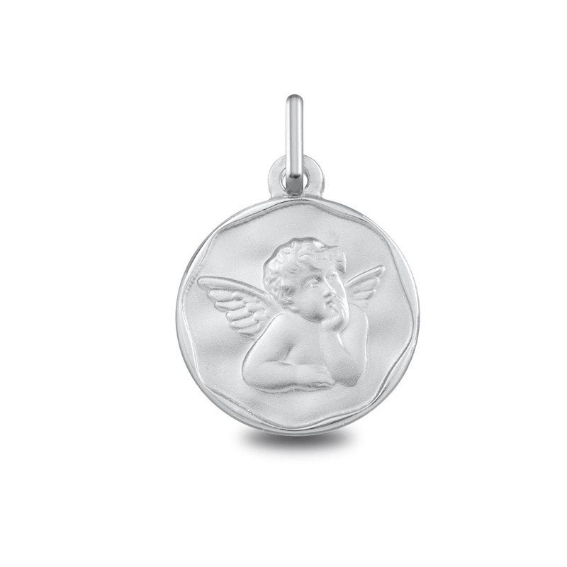 Médaille de baptême : Médaille Archange Raphaël | Carat et Moi
