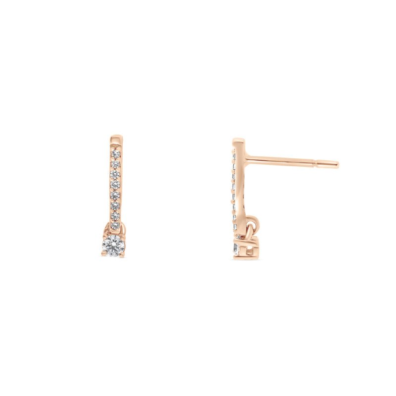 Boucles pendantes Lila | Carat et Moi